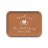 Tray recycled kraft (42x30 cm) - J'habite chez mon chat