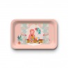 Plateau rectangulaire kraft (28x18 cm) - Tricotine