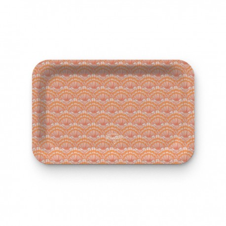 Plateau rectangulaire kraft (28x18 cm) - Sea reine