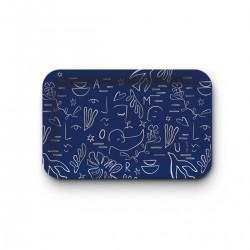 Plateau rectangulaire (28x18 cm) - Amour