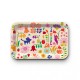 Tray recycled kraft (28x18 cm) - Enjoy