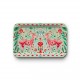 Plateau rectangulaire kraft (mate 28x18 cm) - Noël Folk