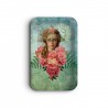 Plateau rectangulaire kraft (brillant 28x18 cm) - Les muses (Amathéa)
