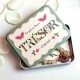 Rectangular tin box - Les arcanes du coeur