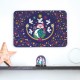 Plateau rectangulaire kraft (mate 42x30 cm) - Cosmic