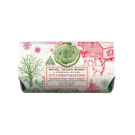 Savon ovale en barre 246g - It's Christmastime