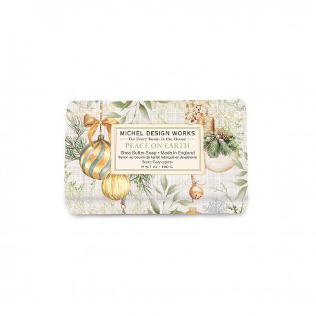 Savon rectangulaire en barre 190g - Peace on Earth