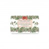 Savon rectangulaire en barre 190g - Holiday Garland