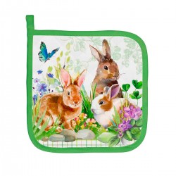Manique en coton - Bunny Meadow