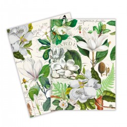 Kitchen towel set 2 - Magnolia Petals