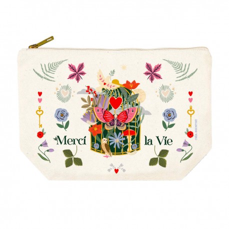 Trousse rectangulaire GM (28x20 cm) - Les arcanes du Coeur (merci)