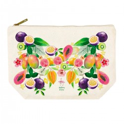 Trousse rectangulaire GM (28x20 cm) - Flamingo Tropico