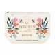 Trousse rectangulaire GM (28x20 cm) - Le bonheur est partout
