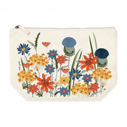Trousse rectangulaire GM (28x20 cm) - Fleurs des champs