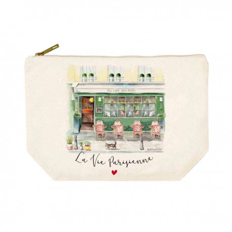 Trousse rectangulaire GM (28x20 cm) - La vie Parisienne
