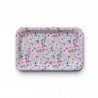 Plateau rectangulaire kraft (28x18 cm) - Liberty Romance