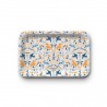 Plateau rectangulaire kraft (mat 28x18 cm) - Scandy Winter