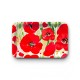 Tray recycled kraft (28x18 cm) - Coquelicot