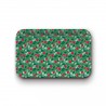 Plateau rectangulaire kraft (28x18 cm) - Jardin de cottage *