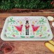 Tray recycled kraft (mate 28x18 cm) - Magie Noël