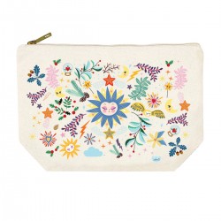 Trousse rectangulaire GM (28x20 cm) - Soleil d'hiver