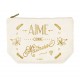 Trousse rectangulaire GM (28x20 cm) - Aime comme maîtresse