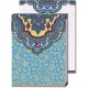 Pocket carnet de notes aimantée Paisley - Bleu°
