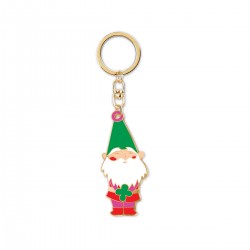 Porte-clés en métal - Nain de jardin