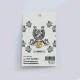 Pin's - De tout mon coeur (ex voto)