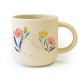 Mug céramique rond beige 350ml - A fleur de peau (U are the best)