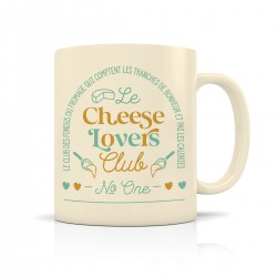 Mug ceramic 350ml - Club N°One (cheese lovers club)
