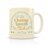 Mug céramique beige mat 350ml - Club N°One (cheese lovers club)