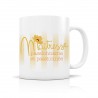 White ceramic mug 12oz - Nature vivante (maîtresse)
