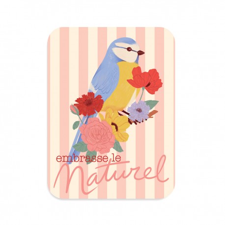 Rectangular tin box - Nature vivante (embrasse le naturel)