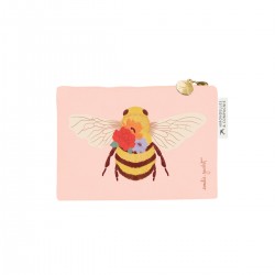 Purse (13x9.5 cm) - A fleur de peau (abeille)