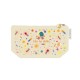 Trousse rectangulaire PM beige (24x13 cm) - Cosmic (vise les étoiles)