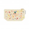 Trousse rectangulaire en coton PM beige - Cosmic (vise les étoiles)