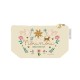 Trousse rectangulaire en coton beige PM - Le Soleil (Nounou)