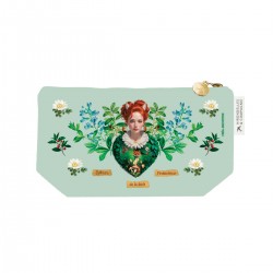 Small velvet pouch (25x13 cm) - Les Muses (Savina)