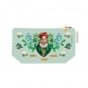 Trousse rectangulaire en velours PM - Les Muses (Sylvara)