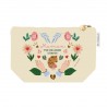 Trousse cosmétique en coton GM beige - Le Soleil (Maman)