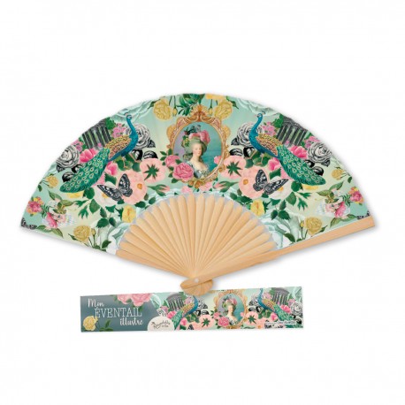 Fan - Le Jardin des Secrets (Reine)