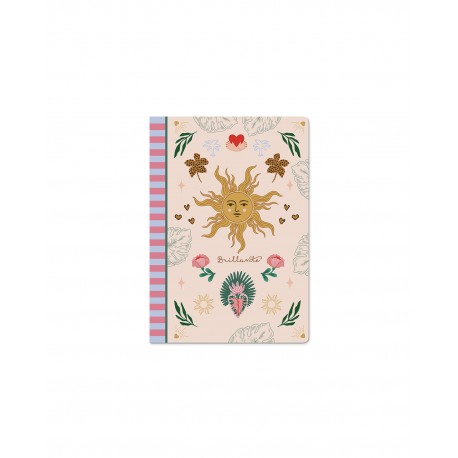 A6 notebook - Le Soleil (brillante)