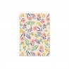 Carnet souple A6 (48 p.) - A fleur de peau (Floral)