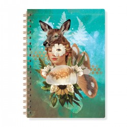 Spiral A5 notebook - Les Muses (Clairae)