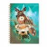 Spiral A5 notebook - Les Muses (Clairae)