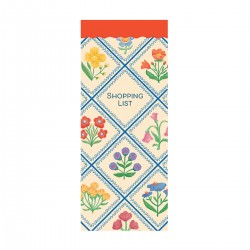 Magnetic shopping list - Enchanted Garden (A)