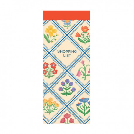 Magnetic shopping list - Enchanted Garden (A)