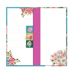 Carnet blocs notes, autocollants PM - Radiance