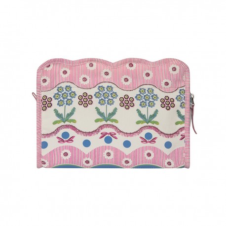 Cotton wash bag - Cath Kidston (Woven Flowers)